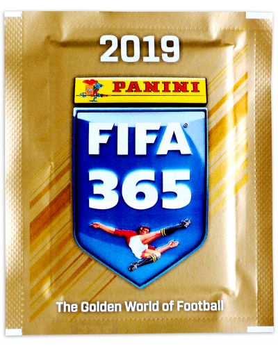 Стикери Panini FIFA 365 2019 - пакет с 5 бр. стикери - 1