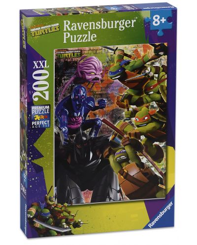 Пъзел Ravensburger от 200 XXL части - Костенурките Нинджа