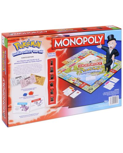 Настолна игра Monopoly - Pokemon: Kanto Edition - 2