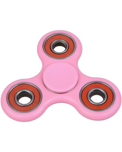 Антистресова играчка Fidget Spinner - Розов - 1