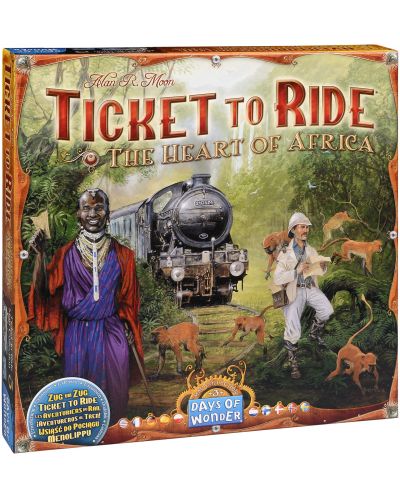 Разширение за настолна игра  Ticket to Ride: Heart of Africa - 1