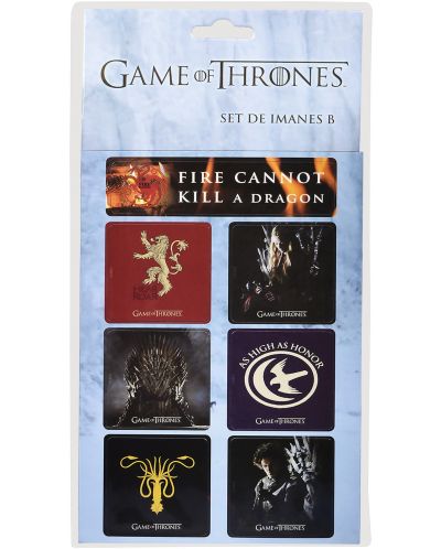 Комплект магнити Game of Thrones, 7 броя