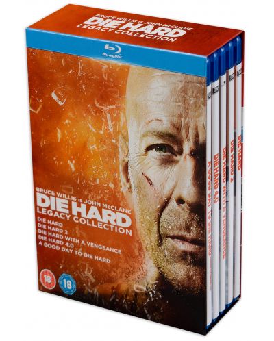 Die Hard 1-5 Legacy Collection Boxset (Blu-Ray) - 1