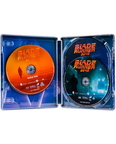 Блейд Рънър 2049 3D + 2D (Blu-ray) - Steelbook - 1