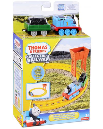 Стартов комплект Fisher Price Thomas & Friends Collectible Railway - Синьо влакче - 2