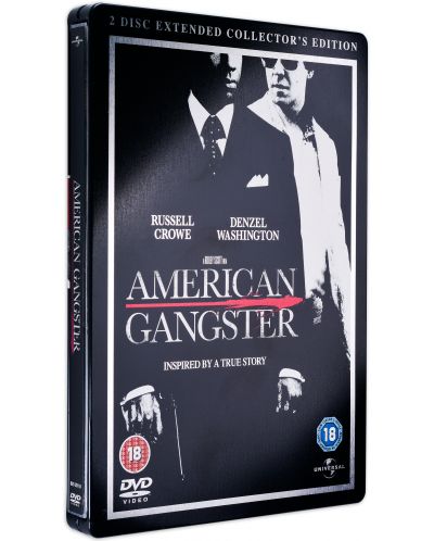 Американски гангстер - Издание в 2 диска - Steelbook edition (DVD) - 1