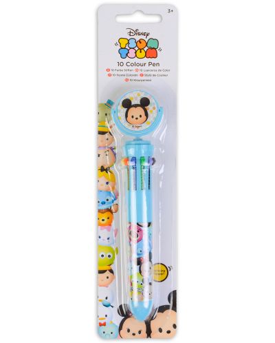Детска химикалка 10 в 1 Disney Tsum Tsum - Многоцветна - 1