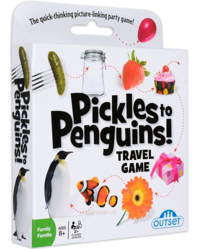 Настолна игра Outset Media - От краставички до пингвини, Travel Game - 3