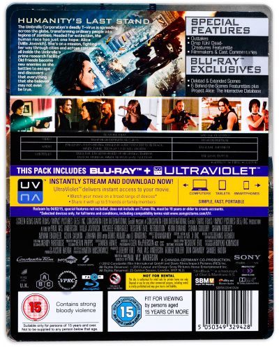 Resident Evil: Retribution - Steelbook Edition (Blu-Ray) - 4