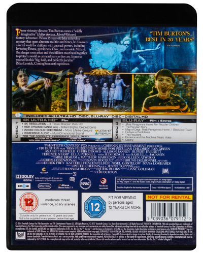 Miss Peregrine's Home For Peculiar Children 4K (Blu Ray) - 2