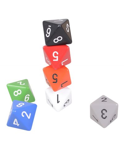 Зарче Chessex D8 - непрозрачно, произволен цвят