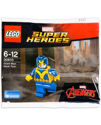 Сглобяема фигура Lego Super Heroes - Giant-Man, Hank Pym (30610) - 1