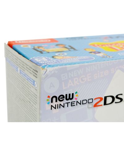 New Nintendo 2DS XL + Tomodachi Life - White / Lavender (разопакован) - 5