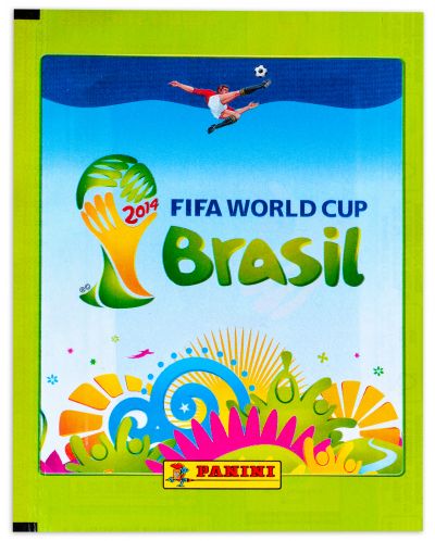 Стикери Panini World Cup Brasil - пакет с 5 бр. стикери - 1