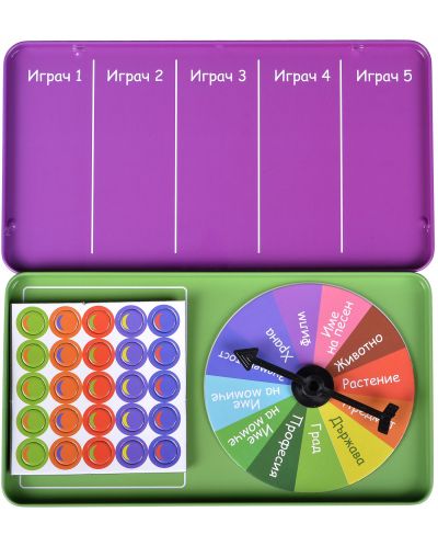 Детска игра The Purple Cow - Игра на думи, магнитна - 3