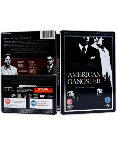 Американски гангстер - Издание в 2 диска - Steelbook edition (DVD) - 5