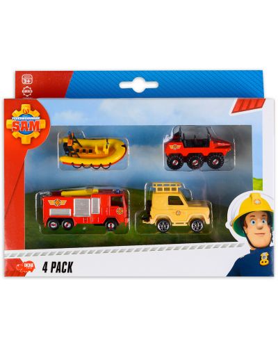 Игрален комплект Dickie Toys - Пожарникарят Сам (асортимент) - 1