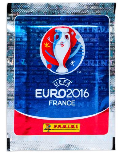 Стикери Panini France Euro 2016 - пакет с 5 бр. стикери - 1