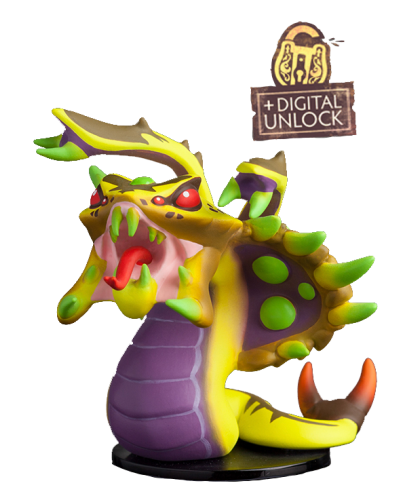 Фигура DOTA 2 Venomancer + Digital Unlock (Demiheroes Series 2)