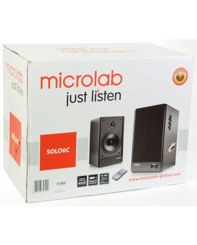 Колони Microlab SOLO 6C - 2.0, черни (разопакован) - 2