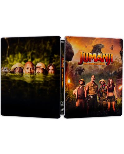Джуманджи 2: Добре дошли в джунглата (3D Blu-ray) Steelbook Edition - 6