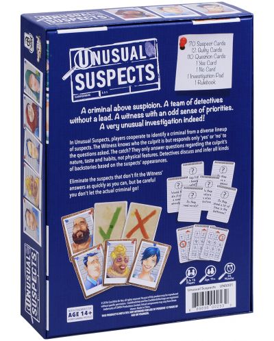 Настолна игра Unusual Suspects - 3