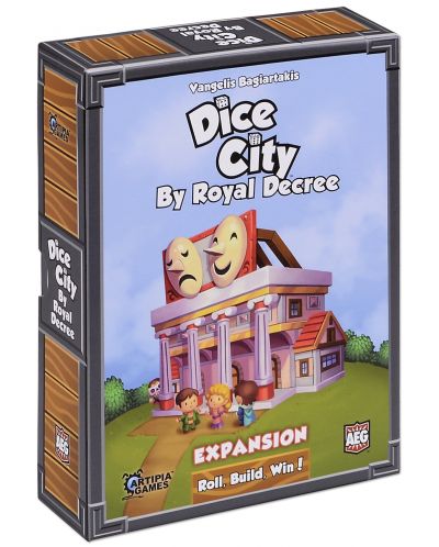 Разширение за настолна игра Dice City: By Royal Decree - 1