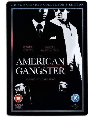 Американски гангстер - Издание в 2 диска - Steelbook edition (DVD) - 2