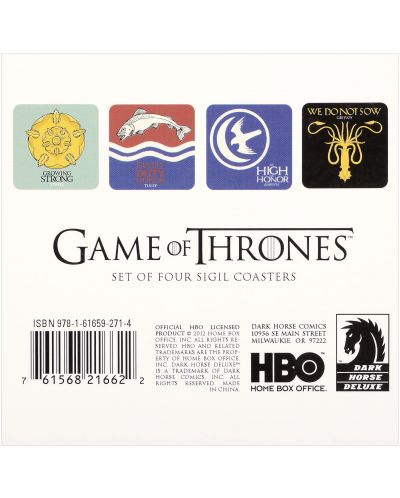 Комплект поставки за чаши Game of Thrones: Гербове на домовете (1) - 2