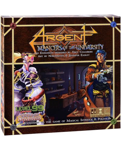 Разширение за настолна игра Argent: The Consortium - Mancers Of The University - 1