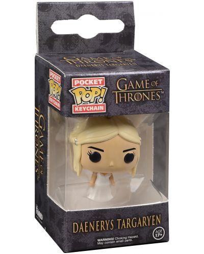 Ключодържател Funko Pocket Pop! Game Of Thrones - Daenerys Targaryen, 4 cm - 2