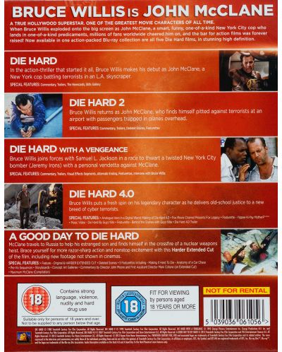 Die Hard 1-5 Legacy Collection Boxset (Blu-Ray) - 4