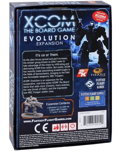 Разширение за настолна игра XCOM Board Game: Evolution - 2