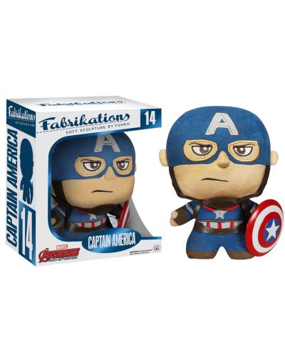 Плюшена фигурка Fabrikations Avangers - Captain America - 2