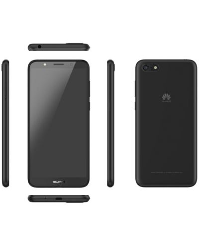 Смартфон Huawei Y5 2018, DRA-L21 - 5.45", Dual SIM, 16GB, черен - 3