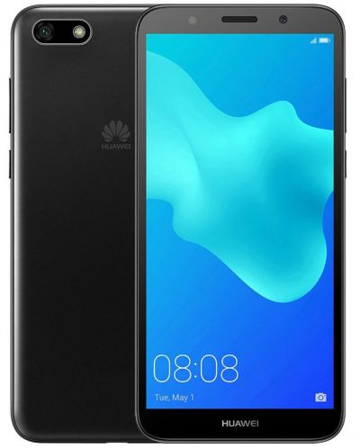 Смартфон Huawei Y5 2018, DRA-L21 - 5.45", Dual SIM, 16GB, черен - 1