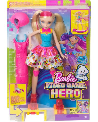 Кукла Mattel от серията Barbie - Герой от видео игра (скейтър) - 5