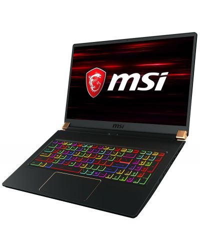 Гейминг лаптоп MSI GS75 - Stealth 8SF, черен - 3