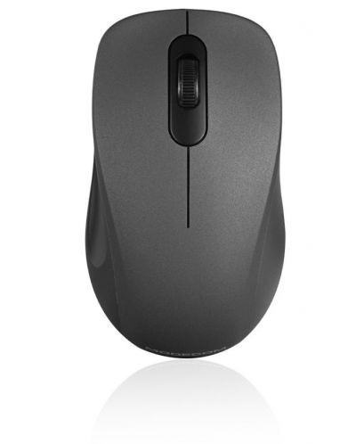 Мишка Modecom - MC-WM10S, оптична, безжична, черна