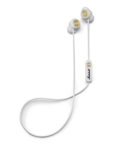 Безжични слушалки Marshall MInor II, бели - 1