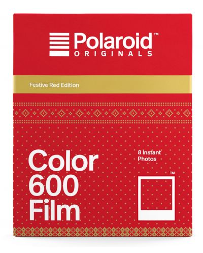 Филм Polaroid Originals Color за 600 Festive Red - 1