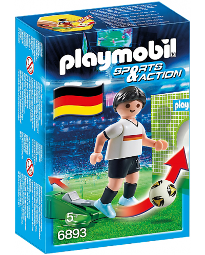 Фигурка Playmobil Sports & Action - Футболист от тима на Германия - 1