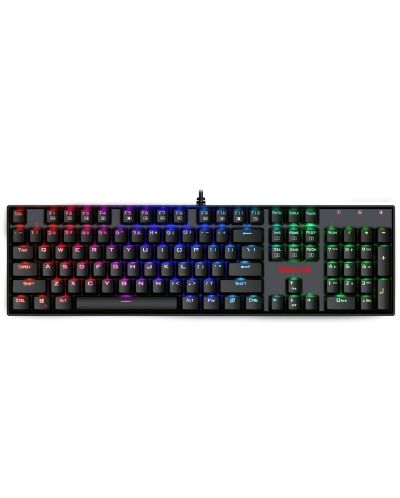 Механична клавиатура Redragon - Mitra K551, Blue, RGB, черна