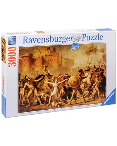 Пъзел Ravensburger от 3000 части - Похищението на сабинянките, Жак-Луи Давид