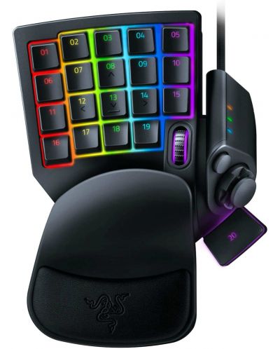 Клавиатура Razer - Tartarus Pro, RGB, черна - 1