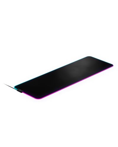 Подложка за мишка SteelSeries - QcK Prism Cloth, XL, мека, черна - 1