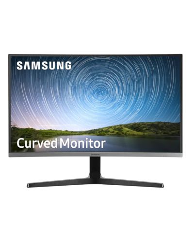 Монитор Samsung C27R500FHU - 27", Curved, VA, сив - 1