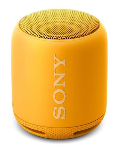 Мини колонка Sony SRS-XB10 - жълта - 1