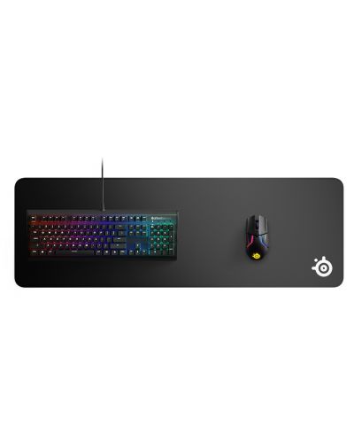 Подложка за мишка SteelSeries - QcK Edge, XL, мека, черна - 2