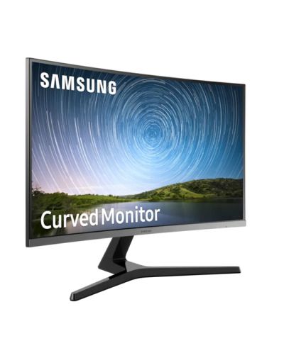 Монитор Samsung C27R500FHU - 27", Curved, VA, сив - 3